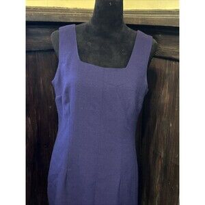 Vintage 90’s Y2K Purple Pencil Shift Dress Witchy Dark Fairy Sz 10 Whimsigoth